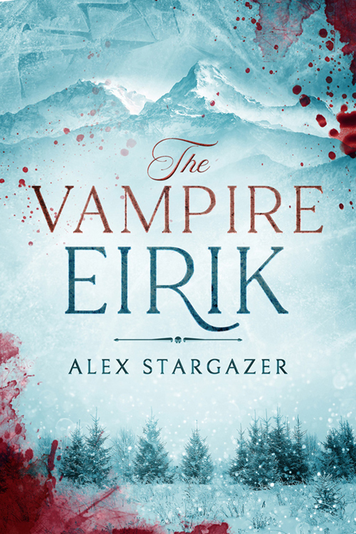 The Vampire Eirik: Dark Fantasy Romance Book Cover Design